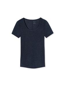 Schiesser Майка, 1 шт., синего цвета