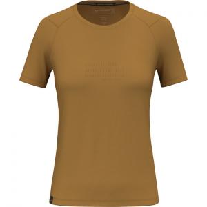 Женская сухая футболка Eagle Poem Salewa, оливковый