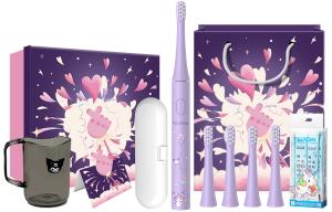 Sanrio Электрическая зубная щетка водонепроницаемые долговечные отбеливающие три режима очистки T3