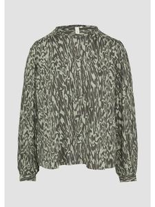 Блузка в цвете 72A0_зеленый шалфей QS