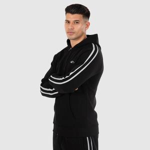 SMILODOX Мужская толстовка с капюшоном на молнии Miran Black