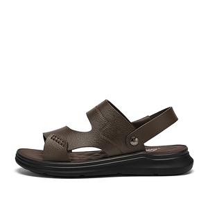 ZULIZ Мужские пляжные сандалии коричневые, цвет Brown