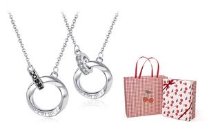 Lady Go Серебряное колье 925 пробы унисекс