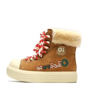 Термические короткие снегоступы Women's Multicolor OICIRCLE, мультиколор Christmas