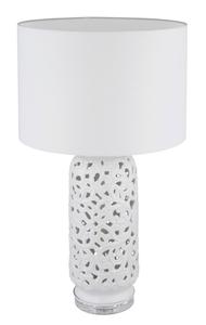 Настольная лампа Globo белый диаметр/высота: 40/71 см