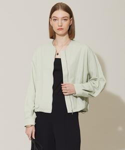 Приятная на ощупь, блокирующая УФ-излучение, водоотталкивающая, моющаяся нейлоновая саржевая блузон-топ.