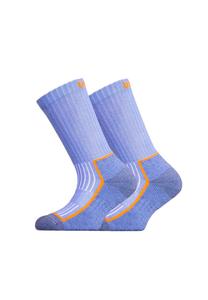 Трекинговые носки SAANA JR, 2 шт., со структурой Flextech UphillSport, синий