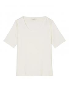 Marc O'Polo футболка с U-образным вырезом, белый