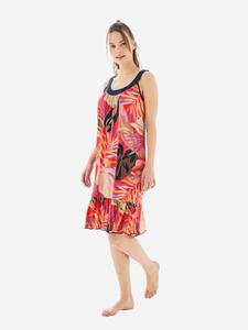 Платье миди женское цвета фуксии Goldenbay