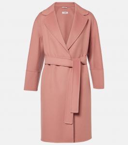 Пальто из натуральной шерсти Арона S Max Mara, Spring Blush