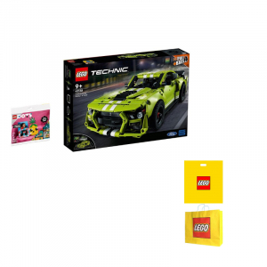Конструктор Ford Mustang Shelby GT500, номер 42138 Lego, ford mustang shelby & random & lego желтый shopping bag (material random)