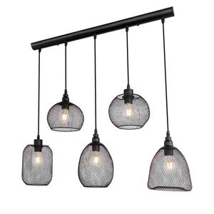 Подвесной светильник Globo Lighting Anya, железо - 5-пламенное