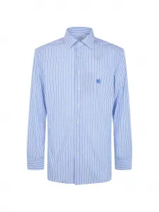 Полосатая рубашка Etro, синий
