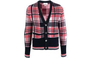 SS22 Кашемировый свитер мужской многоцветный THOM BROWNE