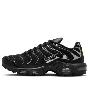 Кроссовки air max plus 'black metallic silver' Nike, черный
