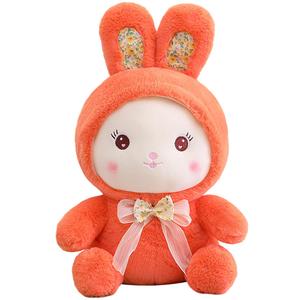 Плюшевая кукла Candy Rabbit высотой 30см/45см/60см Mocha duck, оранжевый