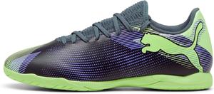 Мужские футбольные бутсы Puma Future 7 Play для тренировок в помещении, белый/серый
