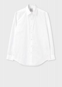 Рубашка в неоготическом жаккардовом стиле Paul Smith, цвет White