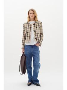 Куртка KamieIW, прямого кроя, ванильного цвета InWear