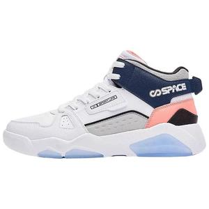 Кеды мужские, обувь для скейтбординга высокая 361 градус белый / чернильно-синий 361°