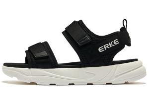 Пляжные шлепанцы Drifting мужские Jet Black Microcrystal White Erke