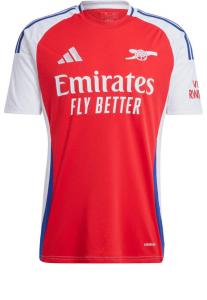 Футболка arsenal 24 25 home jersey asia sizing Adidas, алый