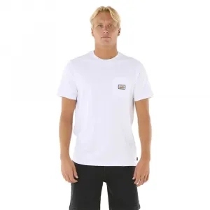 Футболка с коротким рукавом Rip Curl Surf Paradise Badge Update, белый