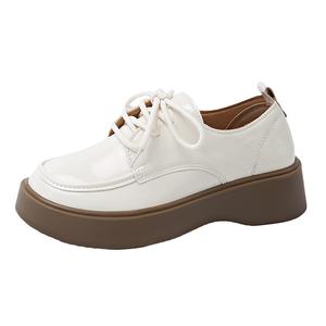 LONGDUIZHANG Лоферы унисекс черные/экрю, цвет TX-B-06 Ecru