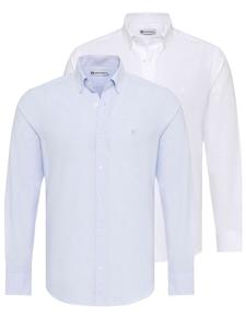 Повседневная рубашка Dandalo Regular fit Button Up Shirt, разноцветный