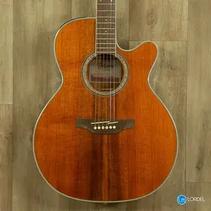 Электроакустическая гитара Takamine Hawaiian Koa, натуральный глянец