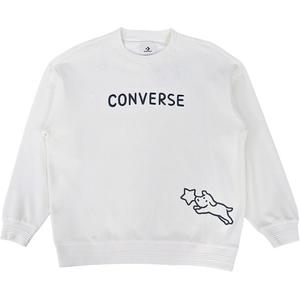 Converse Свитшот унисекс белый