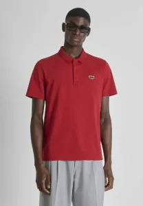 Рубашка-Поло стандартного кроя с рисунком в виде сердца Antony Morato, Dark Red