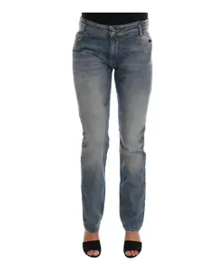 Джинсы из эластичного денима Costume National, синий