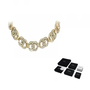 Металлическое колье CC для женщин CHANEL