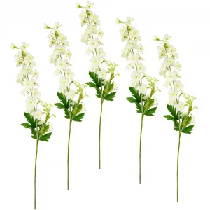 И.ГЕ.А. Искусственный цветок «Дельфиниум», набор 5 шт I.Ge.A., белый