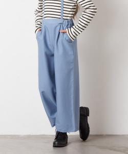 Широкие брюки с подтяжками Avv, цвет Light Blue