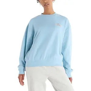 New Balance Френч тери свитшот женский blue