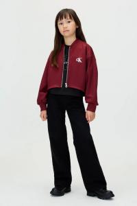 Детские джинсы HR WIDE Calvin Klein Jeans, черный