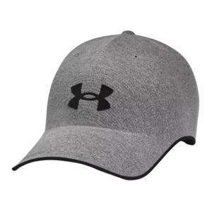 Under Armour Бейсболка унисекс черная и серо-бежевая, Rhinoceros Gray