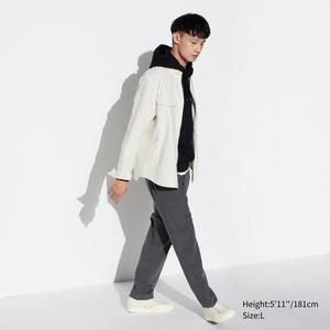 Брюки UNIQLO Smart шерстяные, серый