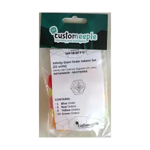 Жетоны гигантских секторальных порядков - Neoterra, Infinity - Tokens, Markers & Templates (Customeeple)