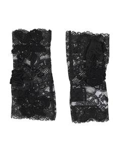 Перчатки Versace, черный