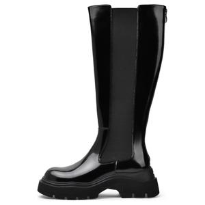 Женские сапоги European Station до колена TOOMANYSHOES, Black