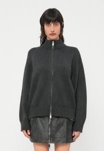 Кардиган Han Kjøbenhavn DIAMOND ZIP CARDIGAN, Dark Grey
