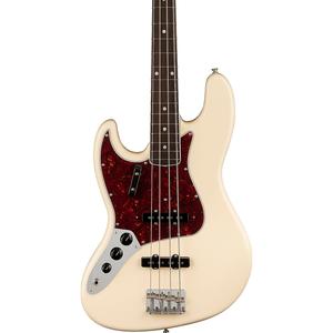 Fender American Vintage II 1966 джаз-бас для левой руки олимпийский белый