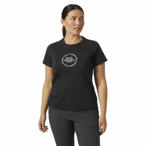 Футболка с коротким рукавом Helly Hansen Core Graphic 2.0, черный