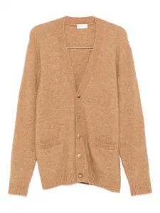 Кардиган с V-образным вырезом Ballantyne, коричневый