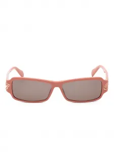 Солнцезащитные очки в прямоугольной оправе Blumarine, розовый