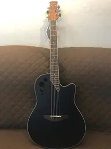 Акустическая электро-гитара Ovation AE44-5S Applause Elite с верхней деки из выбранной ели, гриф из красного дерева, 6 струн с чехлом ABS