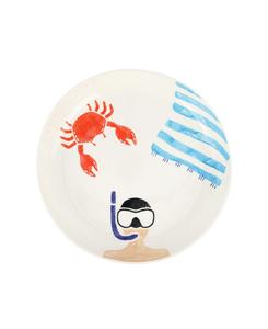 Неглубокая сервировочная миска "Ривьера" VIETRI, мультколор